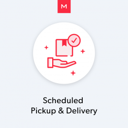 Scheduled Pickup & Delivery thumbnail.